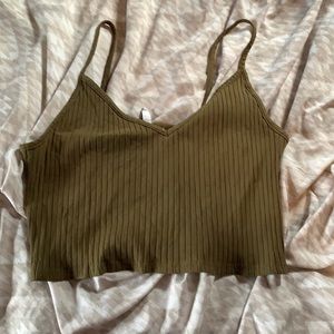 Ribbed Crop Top